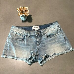 Victoria’s Secret pink jean shorts